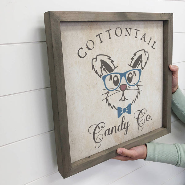 Easter Decor- Cottontail Candy Candy Co- Easter Sign