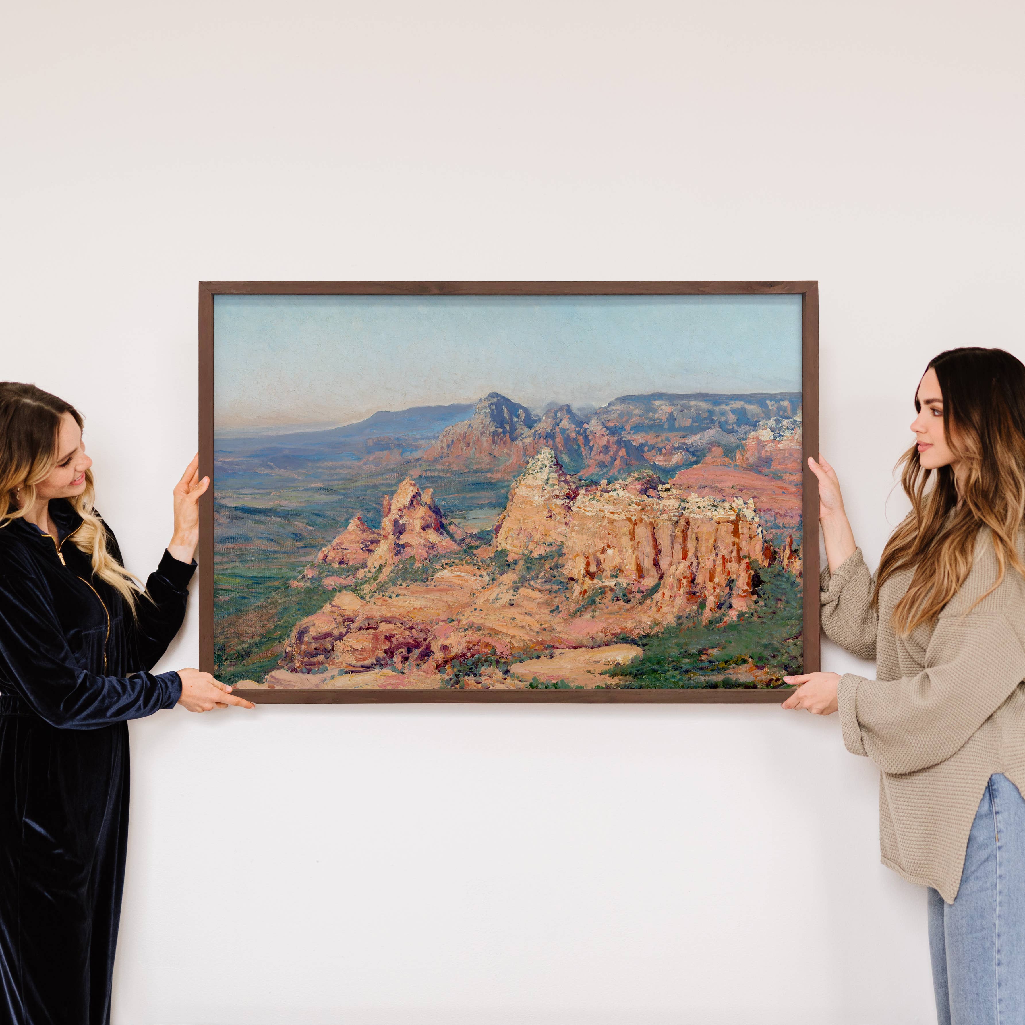 Flagstaff Arizona - Flagstaff Landscape Canvas Art - Framed