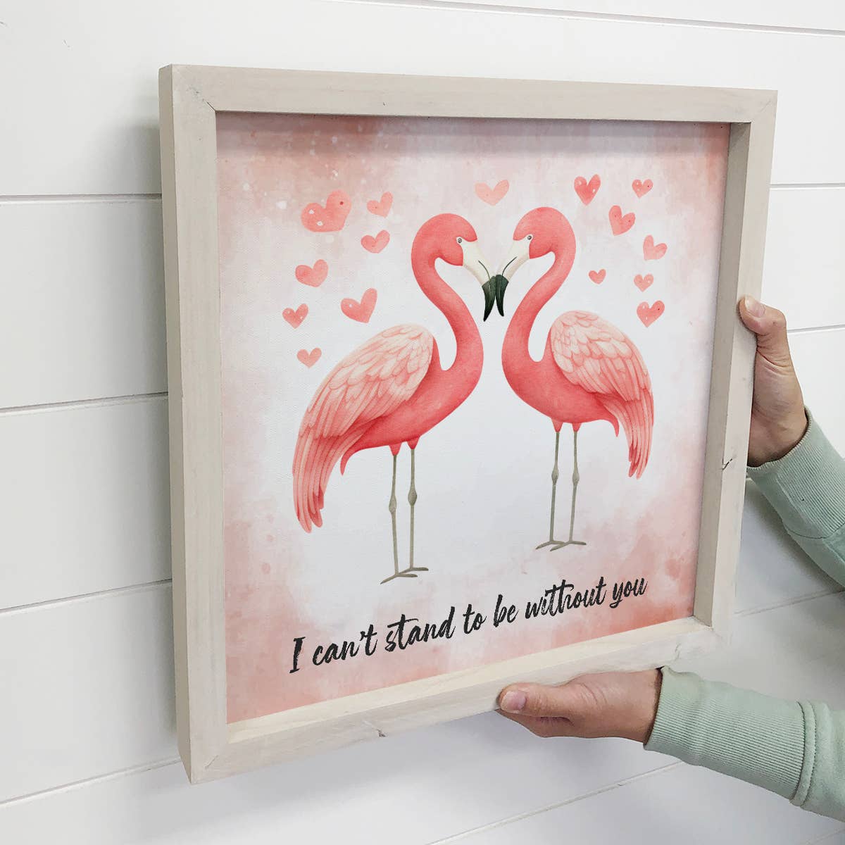 Flamingos I Can't Stand to be Without You - Valentines Day