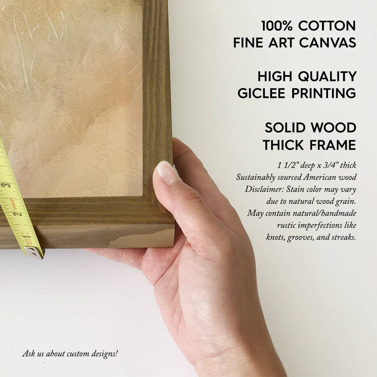 Jesus Walking with Curly Haired Boy - Jesus Canvas Art