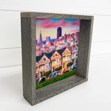 Painted Ladies' San Francisco Small California Souvenir Sign