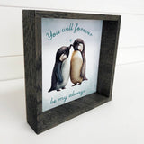 Forever Penguins -  Cute Animal Canvas Wall Art - Penguins