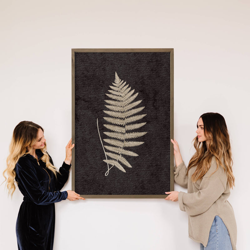 Fern Leaf I - Framed Nature Wall Art - Ranch House Wall Art