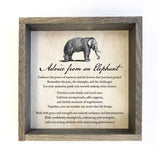 Advice from an Elephant - Elephant Advice - Safari Animal