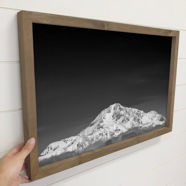 Mount McKinley Alaska - Framed Nature Photograph - Cabin Art