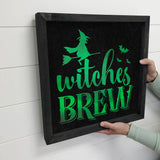 Witches Brew - Cute Halloween Sign - Funny Holiday Sign