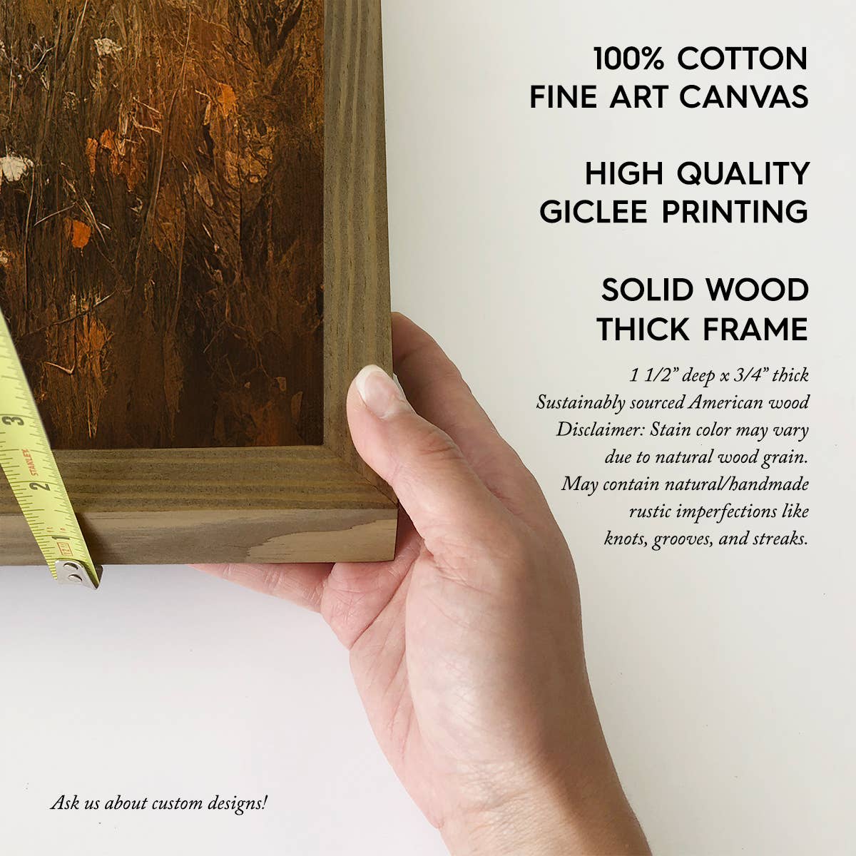 Wildflower Solace - Wildflower Canvas Art - Wood Framed Art