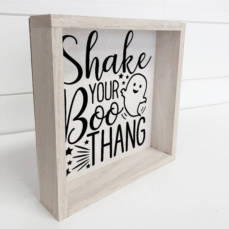 Cute Halloween Art-  Shake Your Boo Thing- Ghost Halloween