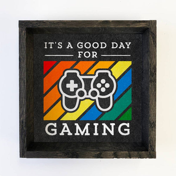 Gamer Kids- Good Day for Gaming- Cute Boys Room Decor