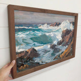 California Seascape - Beach House Wall Art - Framed Wall Art