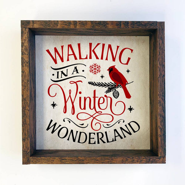 Christmas Home Decor- Walking in a Winter Wonderland