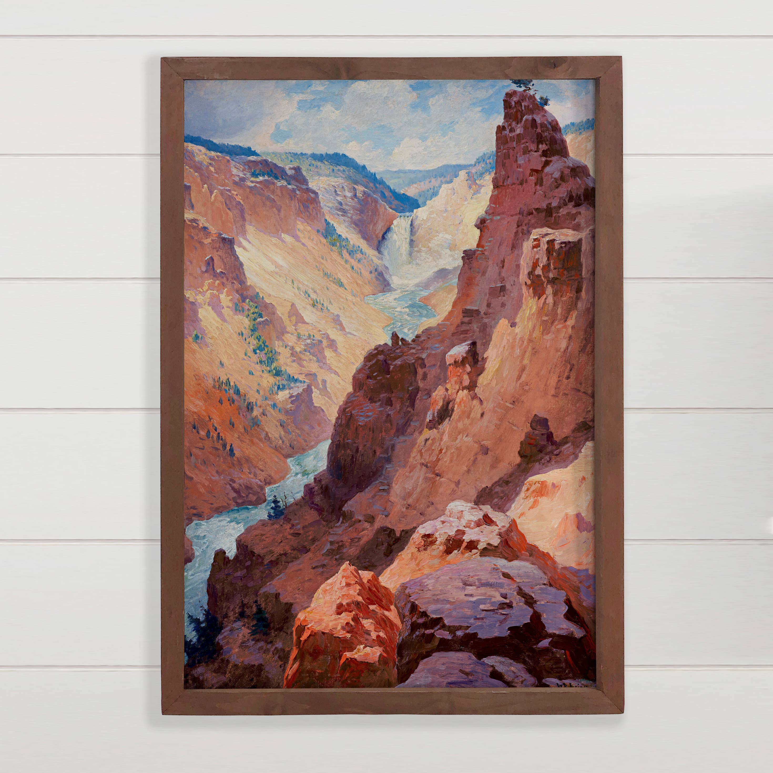 Grand Canyon of the Yellowstone - Canyon Landscape Wall Art