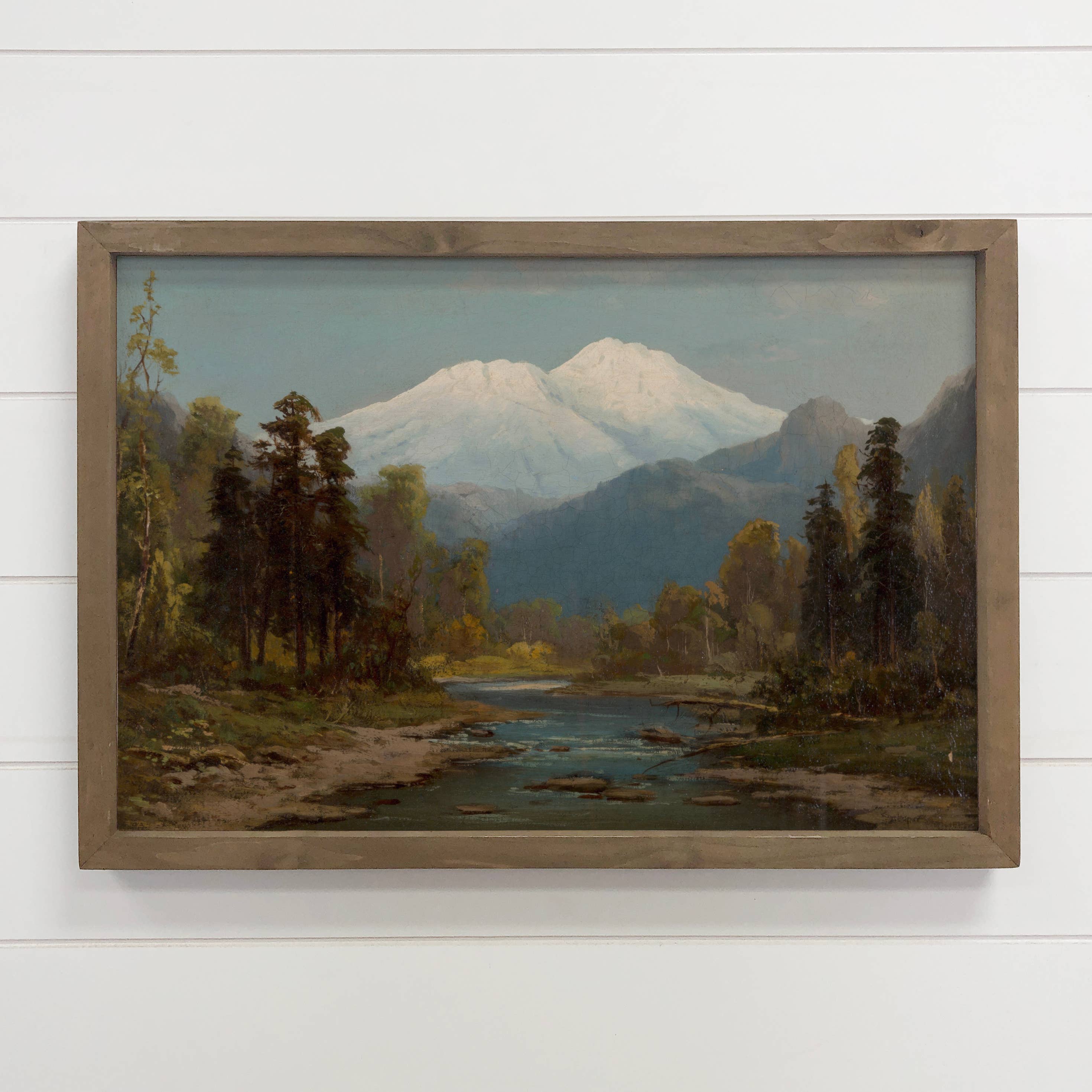 Mount Shasta California - Mountain Landscape Canvas Art