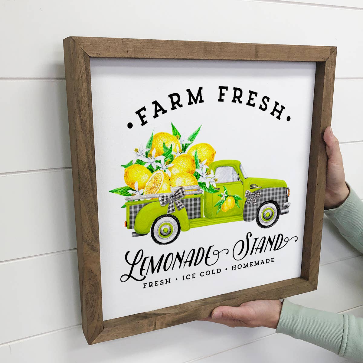 Summer Decor- Lemonade Holiday Truck- Small Sign