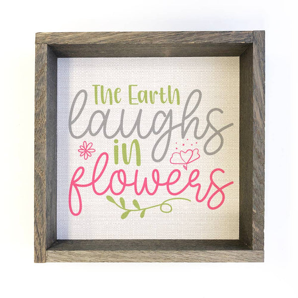 The Earth Laughs in Flowers - Spring Time Canvas Art