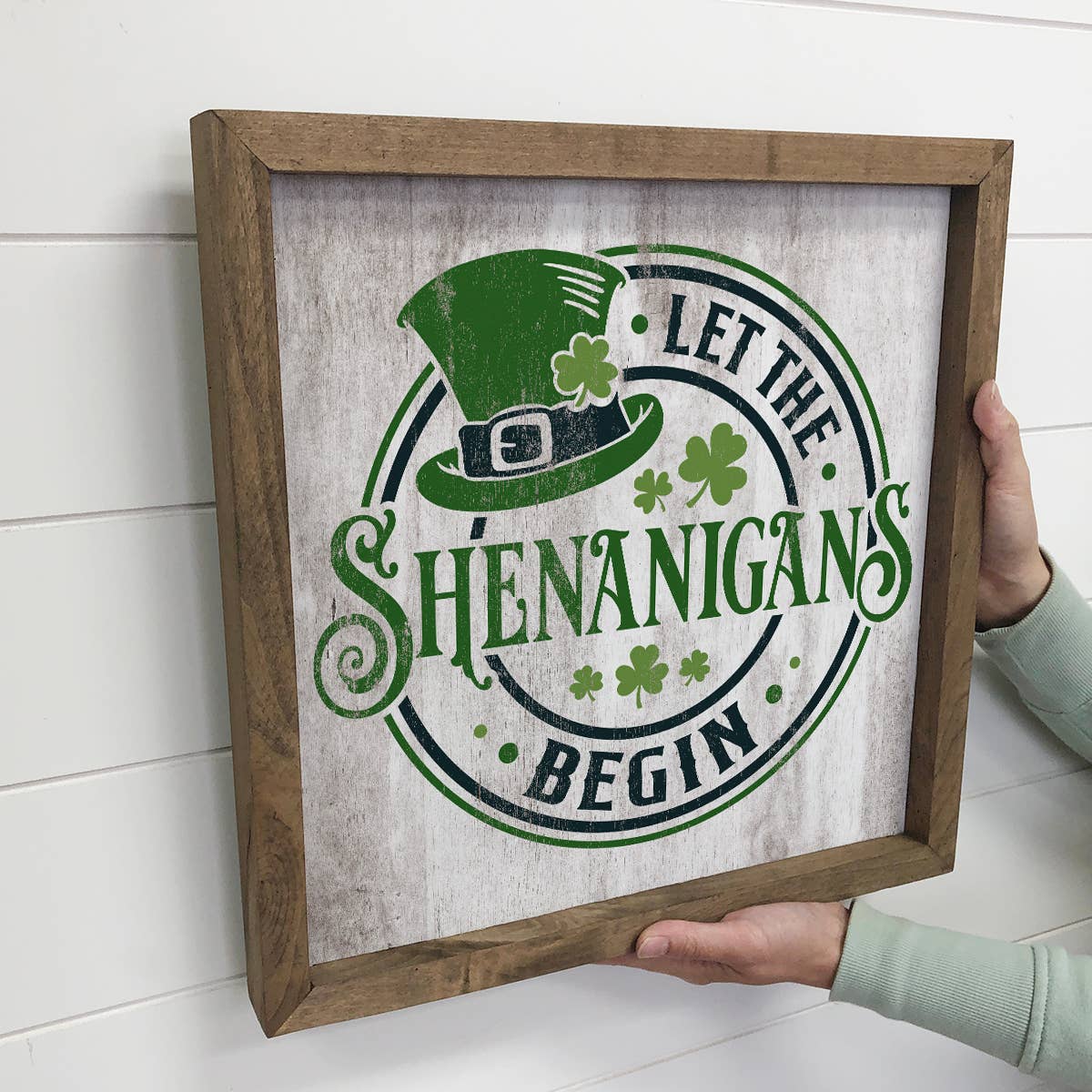 Let the Shenanigans Begin - St. Patrick's Day Canvas Art