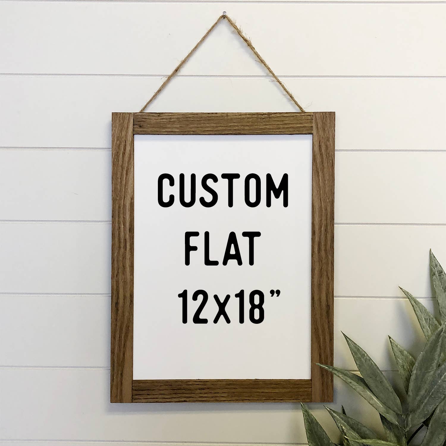 Custom Flat Signs