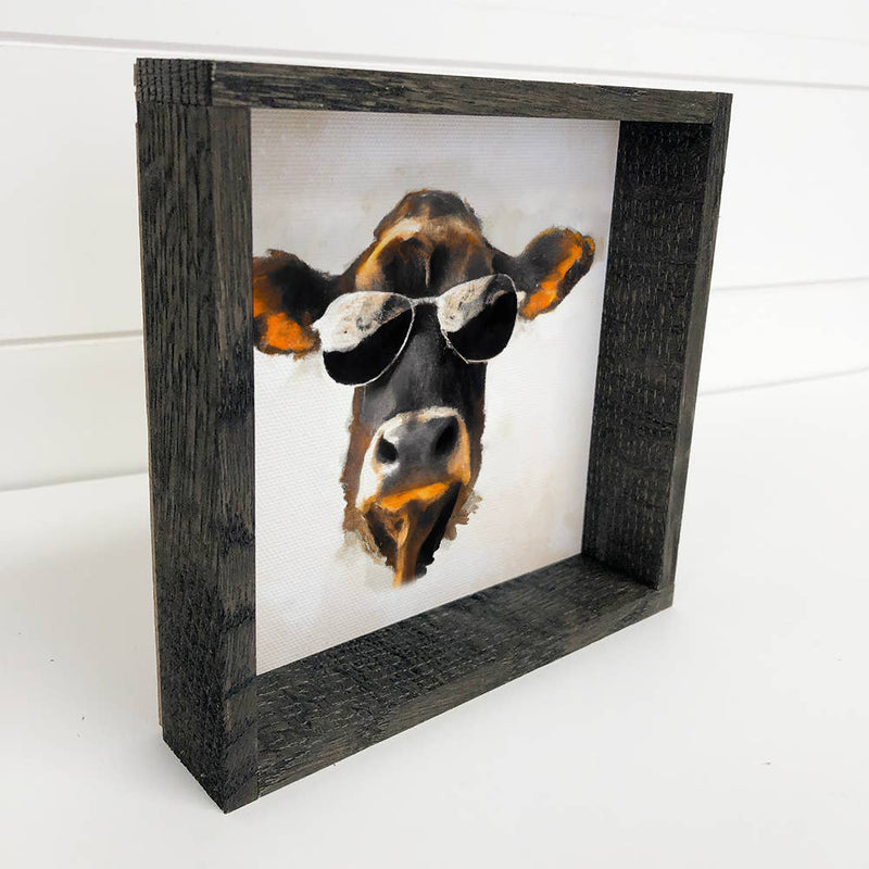 Cute Farm Sign - Funny Cool Sunglasses - Texas Home Décor
