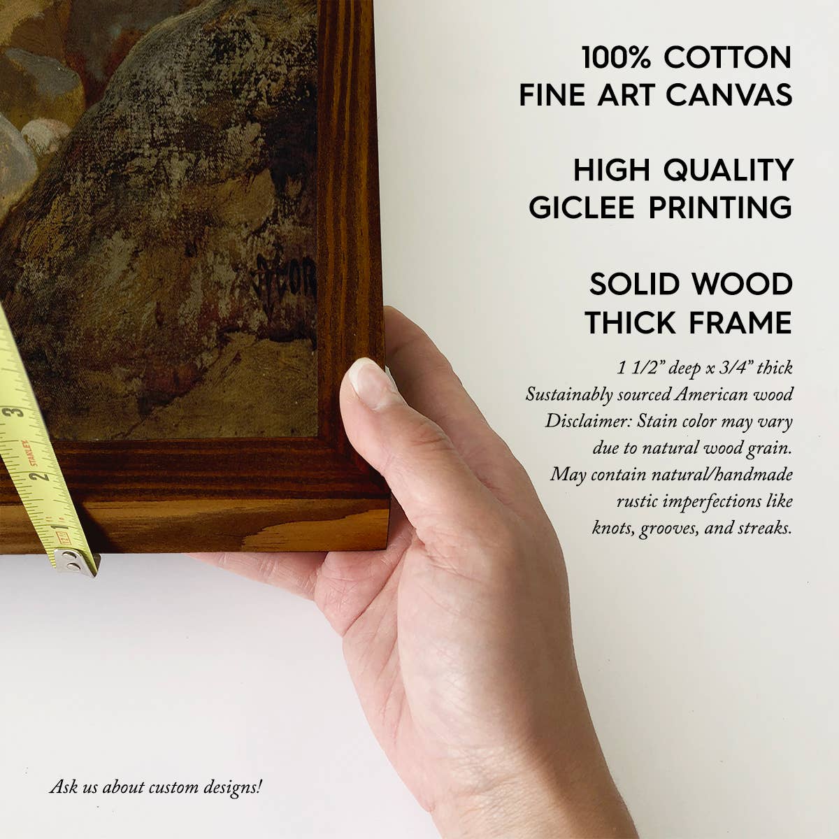 Kanab Canyon Utah - Red Rock Landscape Art - Wood Framed