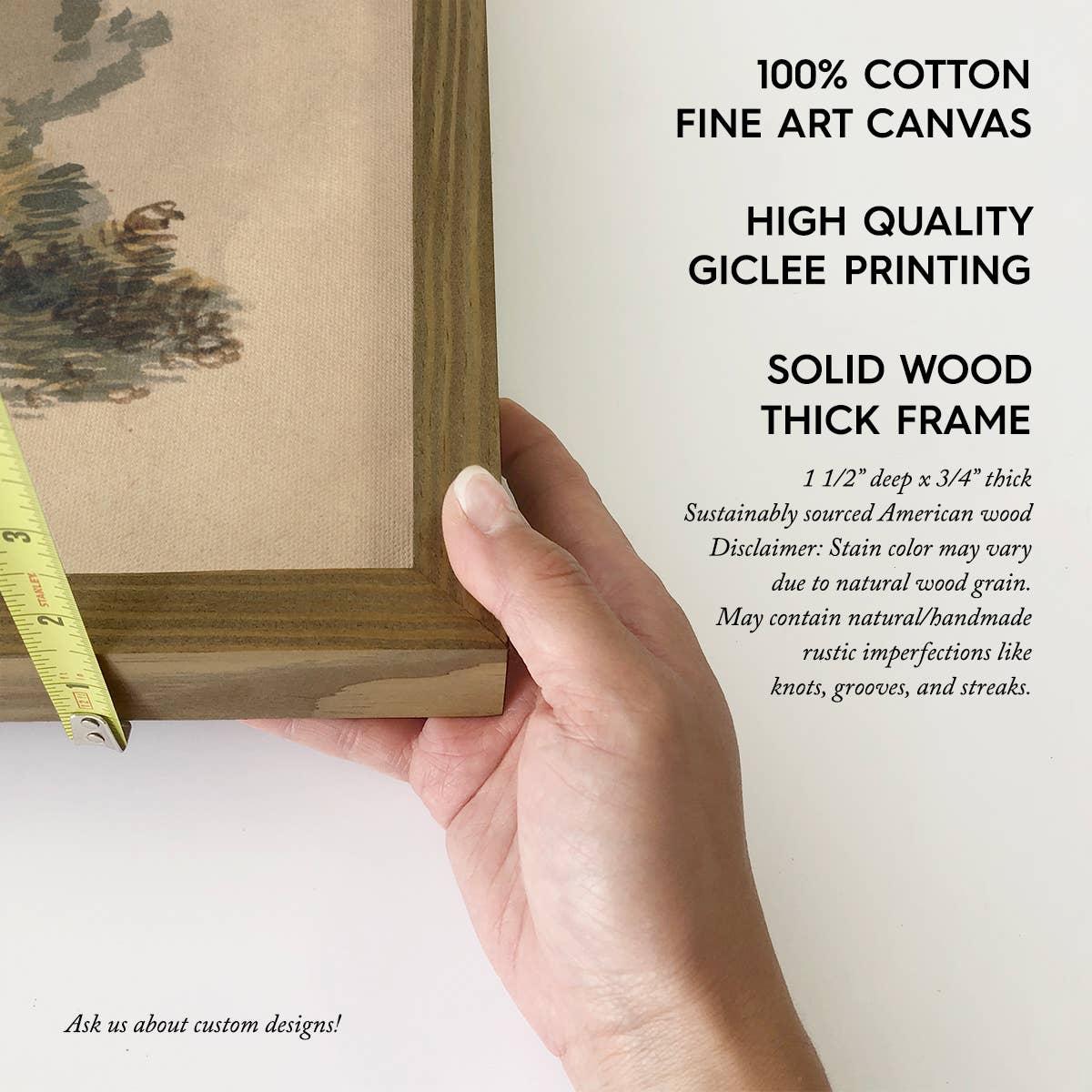 Farmyard Animals - Farmhouse Canvas Art - Wood Framed Art