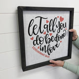 Let All You Do Be Done In Love - Scripture Canvas Art