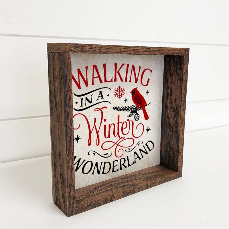 Christmas Home Decor- Walking in a Winter Wonderland