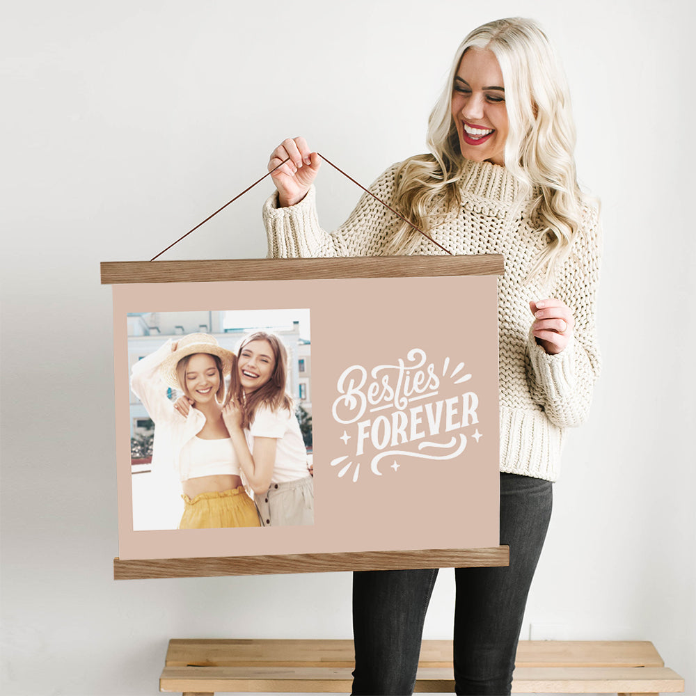 Besties Forever - Custom Canvas Photo Gift