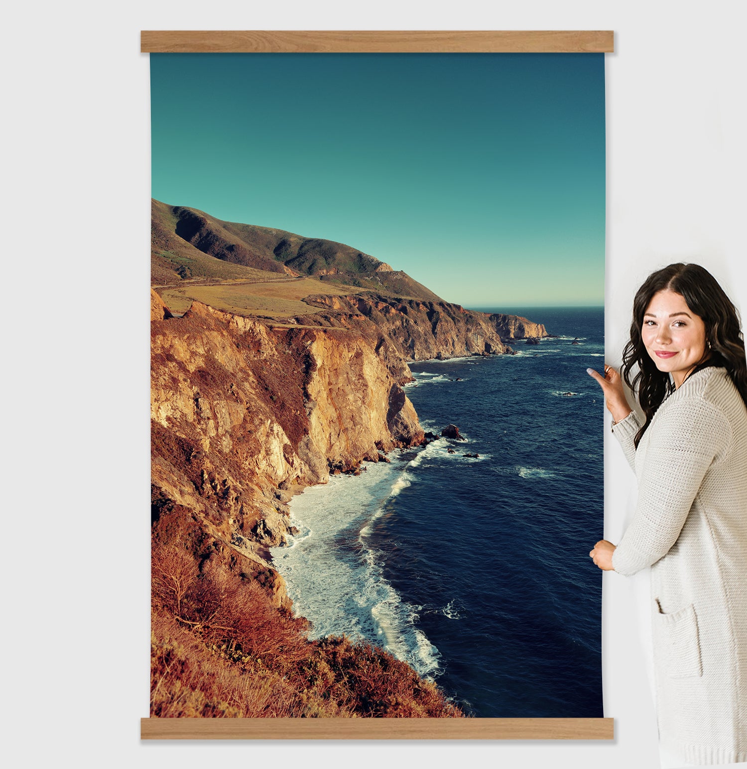 Big Sur Coast - Framed Nature Photograph - Beach House Art