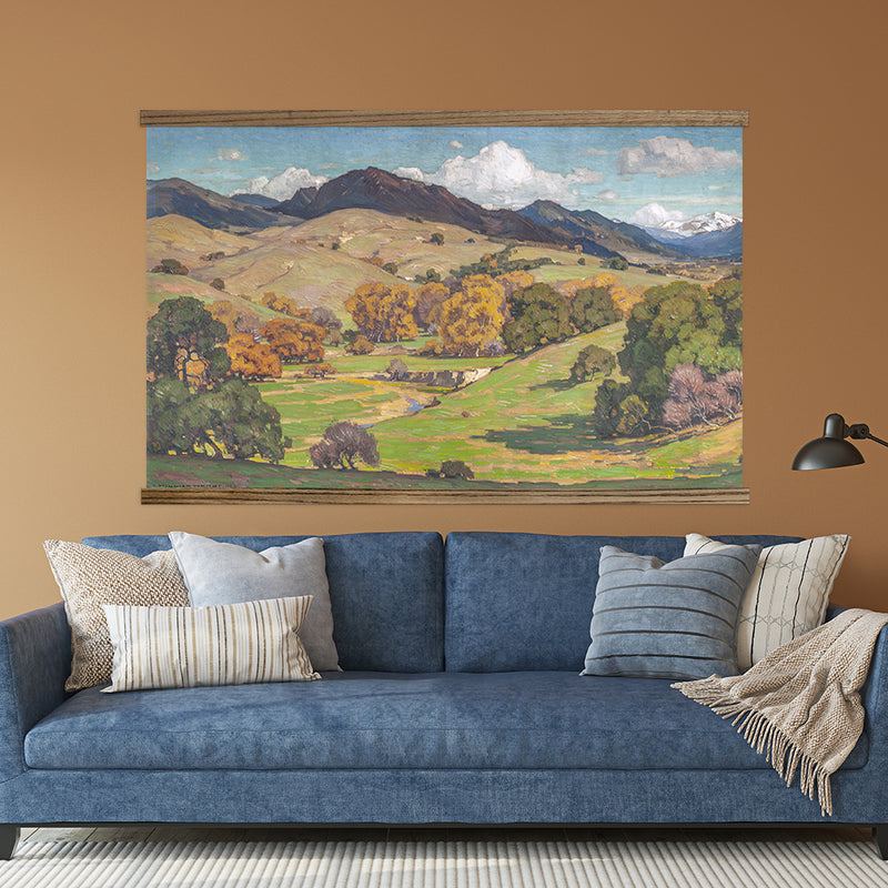 California Summer Landscape - Nature Canvas Art - Framed Art