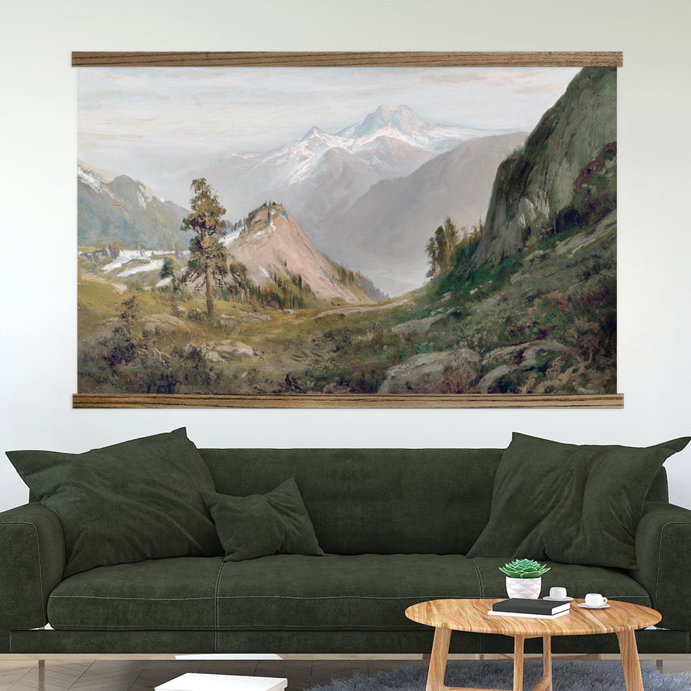 California Mountaintops - Mountain Landscape Canvas Art