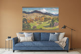 California Summer Landscape - Nature Canvas Art - Framed Art