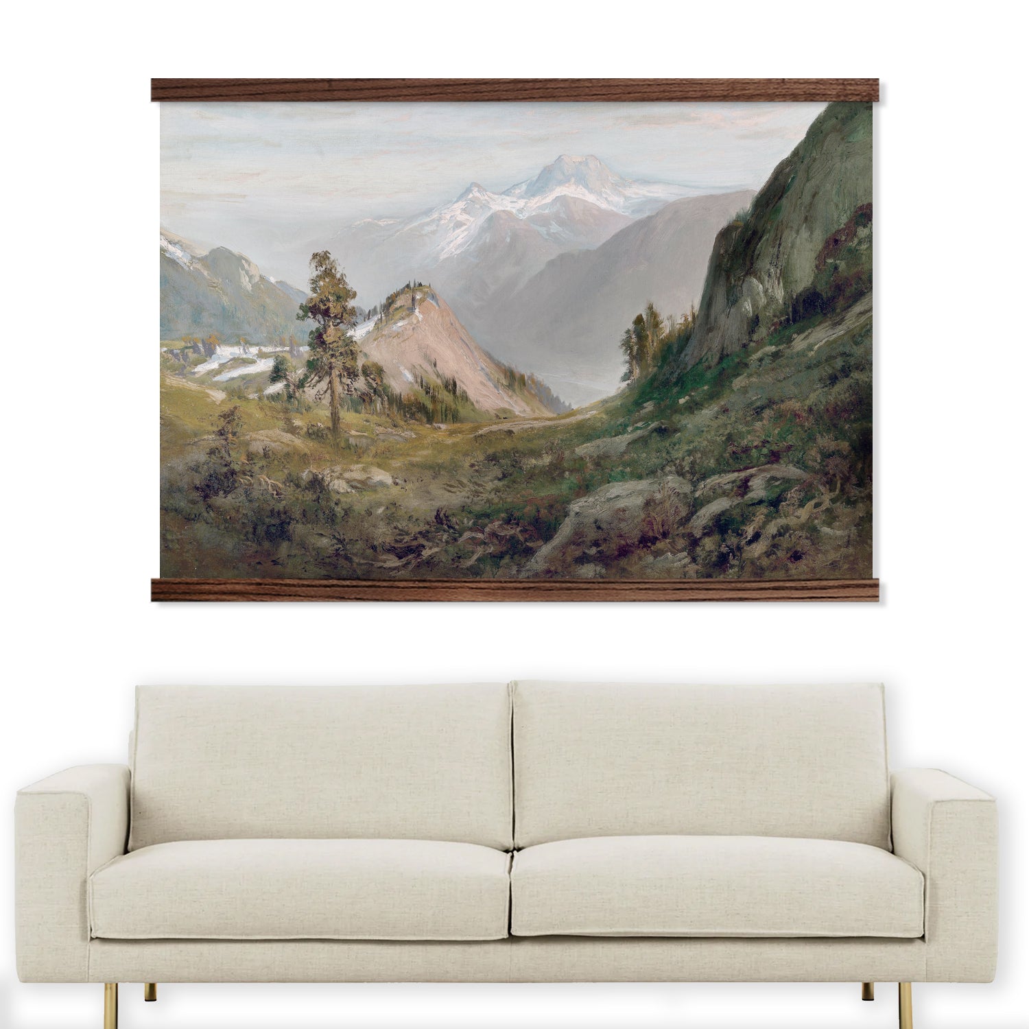 California Mountaintops - Mountain Landscape Canvas Art