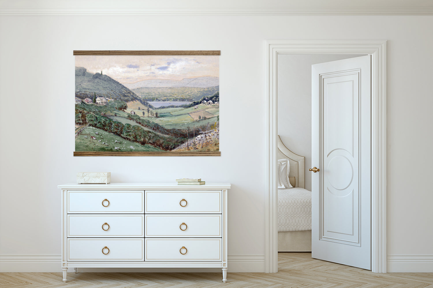 Cream Hill Connecticut Bedroom Wall Art