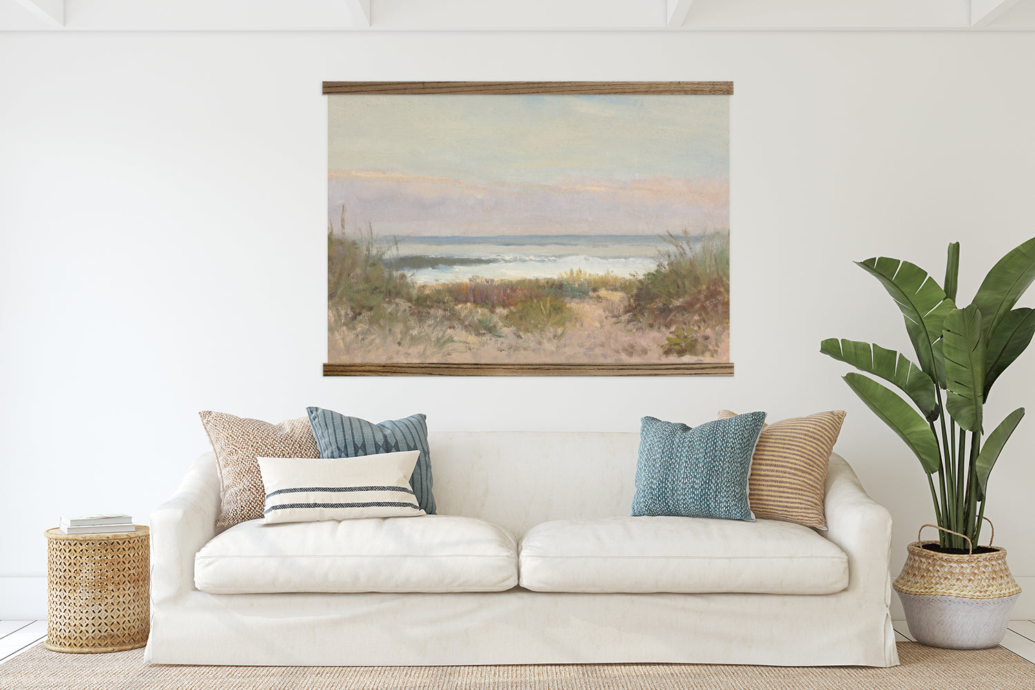 Beach Grass - Canvas Wall Art Painting for Large Wall