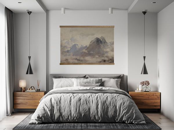 High Andes - Extra Large Canvas Print with Wood Frame