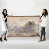 High Andes - Extra Large Canvas Print with Wood Frame