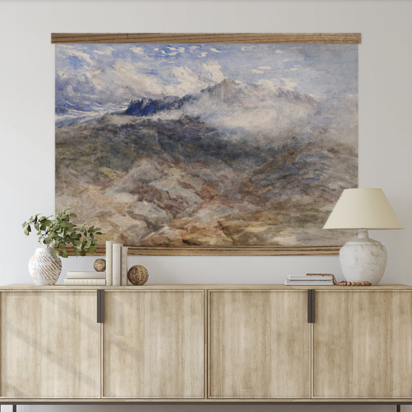 Extra Large Nature Canvas Art - Front Entry Canvas Wall Art - Mountain Dream Wall Art