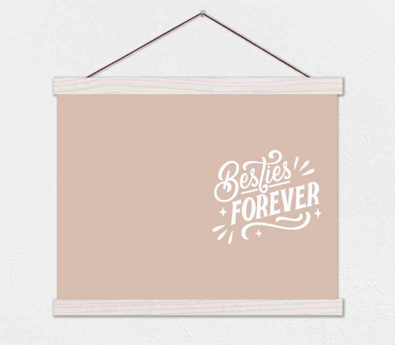 Besties Forever - Custom Canvas Photo Gift