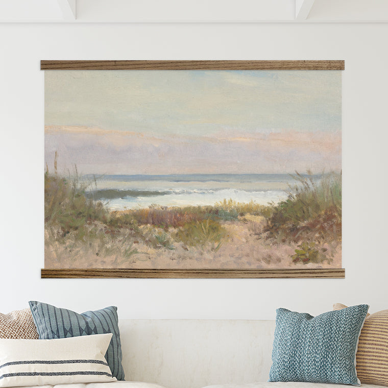 Beach Grass - Canvas Wall Art Painting for Large Wall