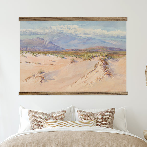 Extra Large Wall Art-Sand Dunes- Framed Canvas Large Wall Art