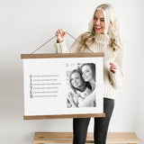 Framed Sister Acrostic Poem with Photo - Gift for Sister
