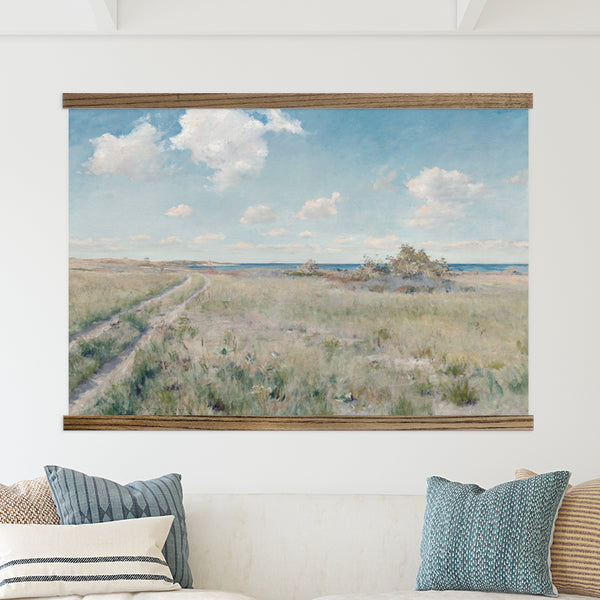 Home Office Large Canvas Wall Art - South Carolina Road to the Beach