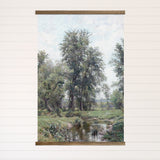 Home Office Large Canvas Wall Art - Springtime Connecticut