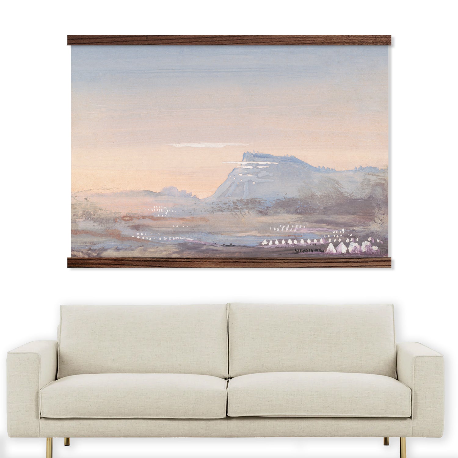 Big Paintings for Big Walls - Tennessee Mountain Landscape - Framed Nature Wall Art