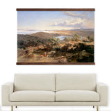 Home Office Large Canvas Wall Art - Valley of Mexico