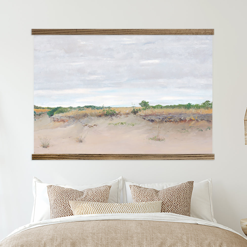 Wall Decor For Bedroom - Wind Swept Sands - Beach House Wall Art - Framed Nature Art