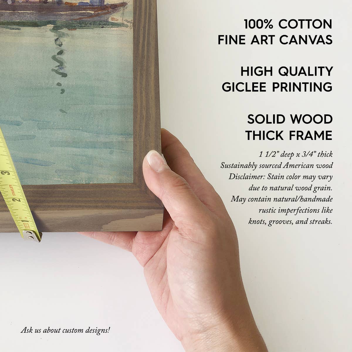 Calm Harbor Ships - Sailboat Canvas Art - Wood Framed Art