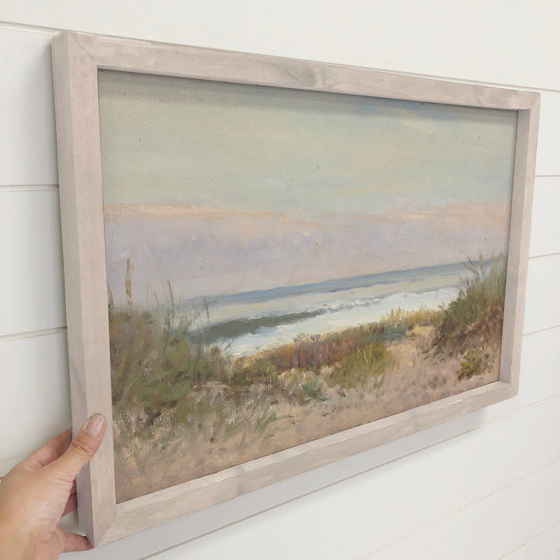 Beach Grass - Beach House Wall Art - Framed Nature Decor