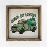 St. Patrick's Load of Luck Truck - St. Patrick's Day Canvas