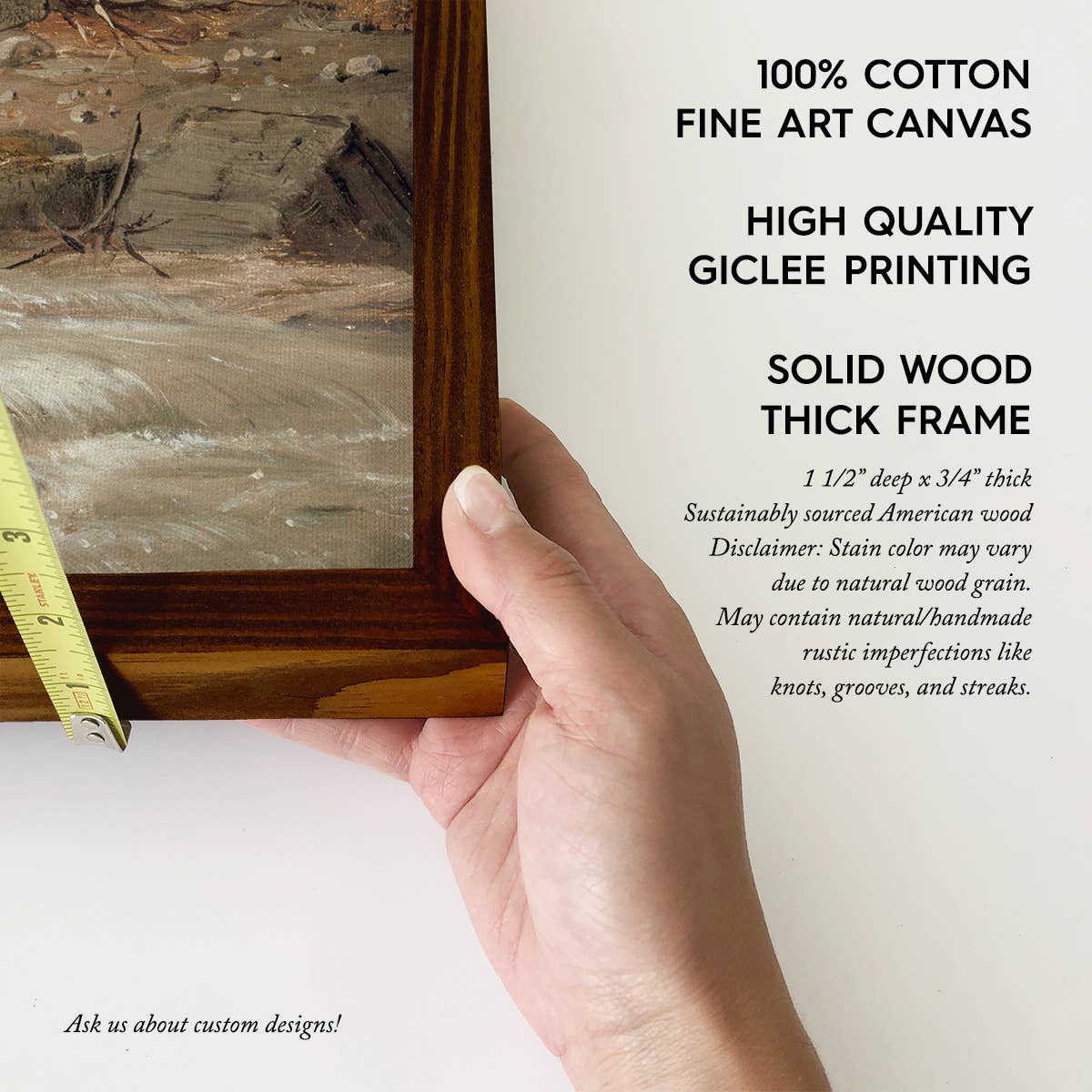 East Canada Landscape - Nature Landscape Canvas Art - Framed